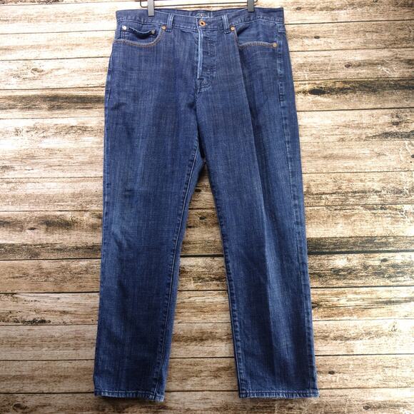 Lucky Brand Men's Size 36/30 Straight Leg Button Fly Jeans #2488 - Picture 1 of 13